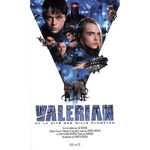 Valerian‎ et la cité des mille planètes / Luc Besson / Roman Français Paperback